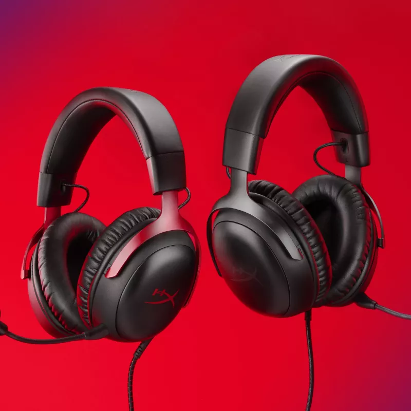 HyperX Cloud III - cuffie gaming (nero/rosso)
