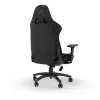 Corsair TC100 RELAXED seduta imbottita nero schienale 59,5x81 cm