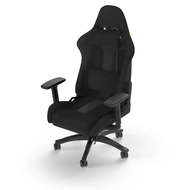 Corsair TC100 RELAXED seduta imbottita nero schienale 59,5x81 cm