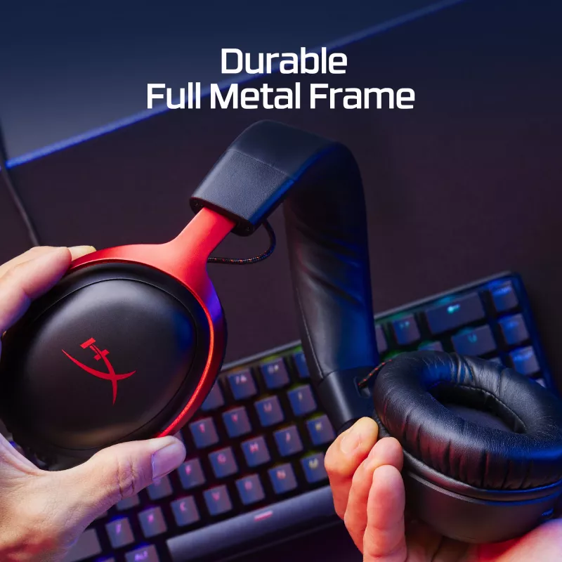HyperX Cloud III - cuffie gaming (nero)