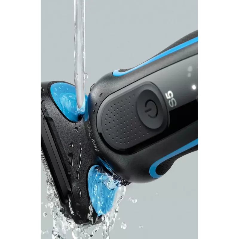 Braun 51-B1000s rasoio a lamina nero, blu