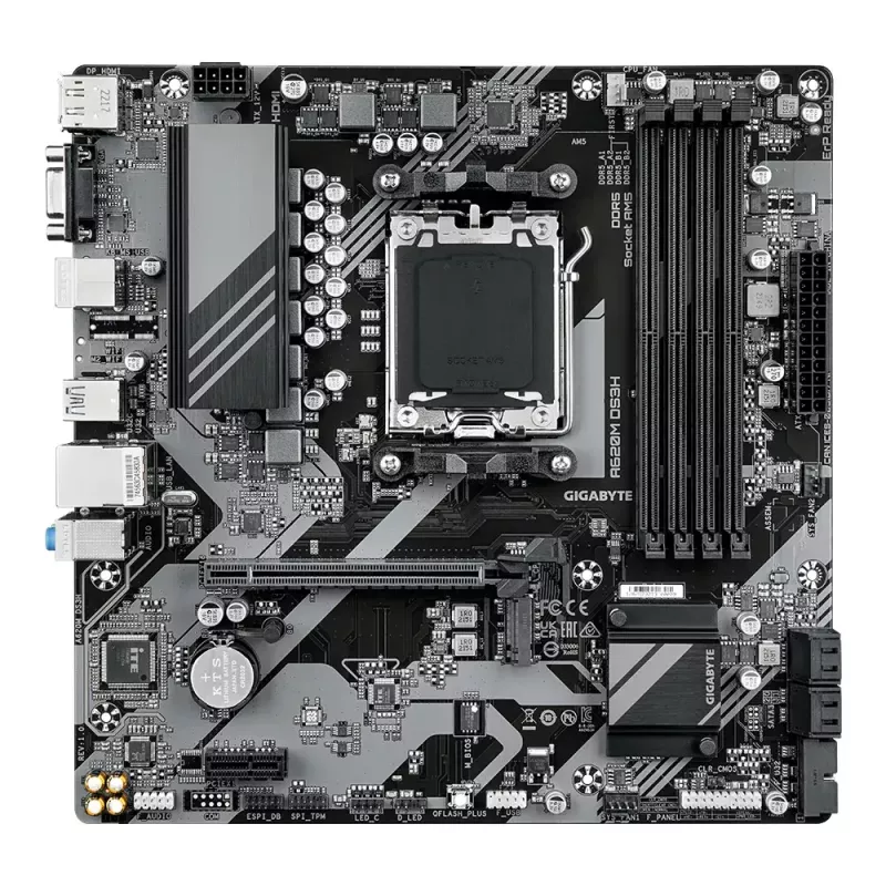 Scheda madre GIGABYTE A620M DS3H, A620, AM5, ATX