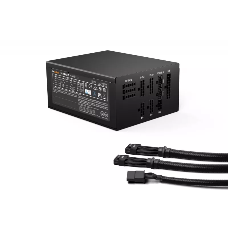 be quiet Straight Power 12 alimentatore 1200 W 20+4 pin ATX ATX nero