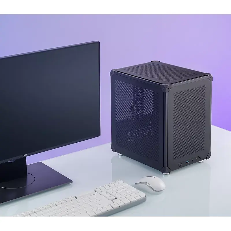 Case PC Jonsbo C6 nero ITX, micro ATX