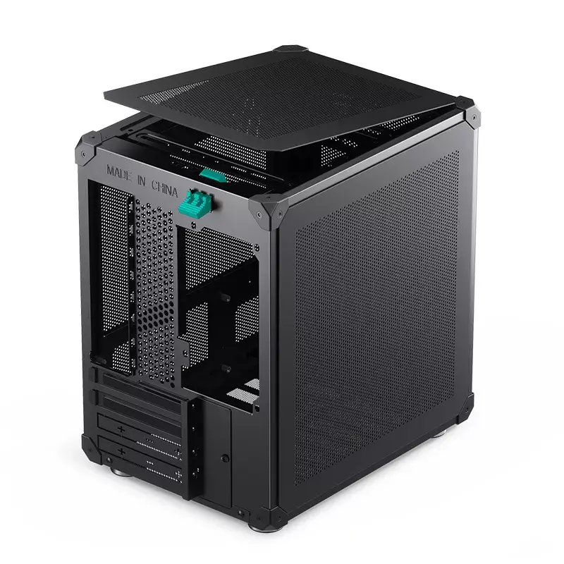 Case PC Jonsbo C6 nero ITX, micro ATX