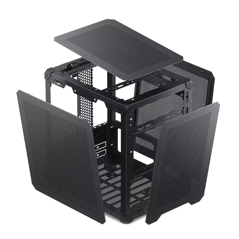 Case PC Jonsbo C6 nero ITX, micro ATX