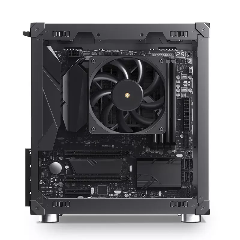 Case PC Jonsbo C6 nero ITX, micro ATX