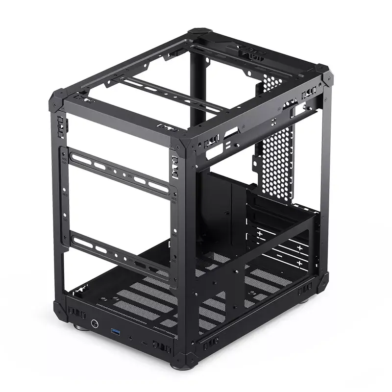 Case PC Jonsbo C6 nero ITX, micro ATX