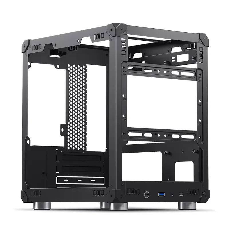 Case PC Jonsbo C6 nero ITX, micro ATX