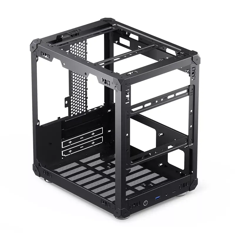 Case PC Jonsbo C6 nero ITX, micro ATX