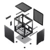 Case PC Jonsbo C6 nero ITX, micro ATX
