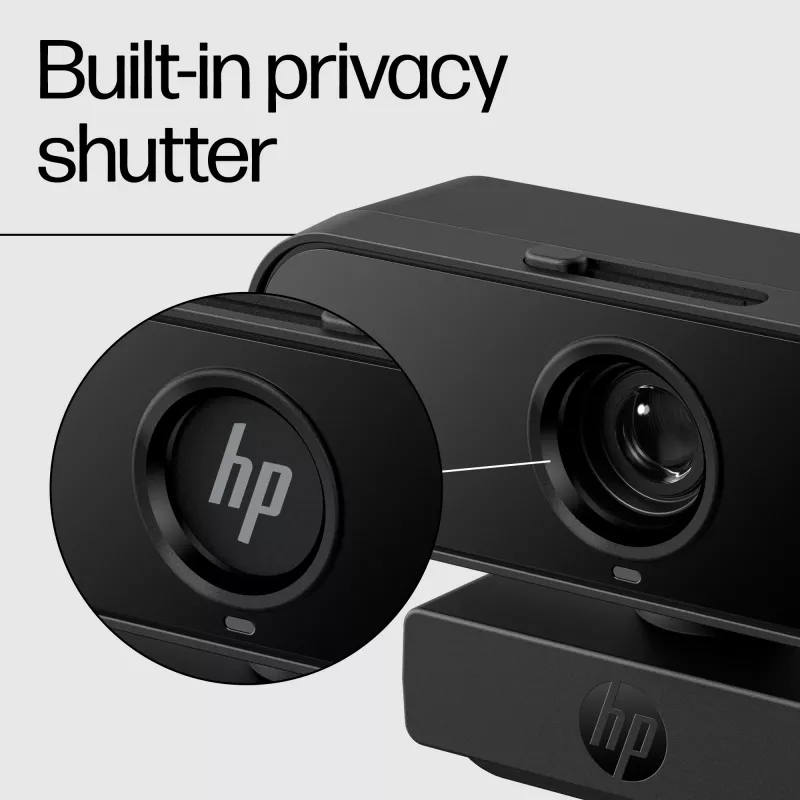 HP 430 Webcam FHD, 2 MP, 1920 x 1080 pixel, Full HD, 60 fps, 85°, Home