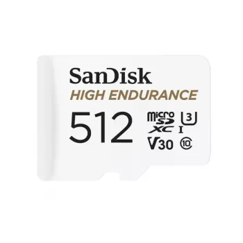 Scheda microSDXC SANDISK 512 GB Class 10, 100 MB/s in lettura, 40 MB/s in scrittura, bianco (SDSQQNR-512G-GN6IA)