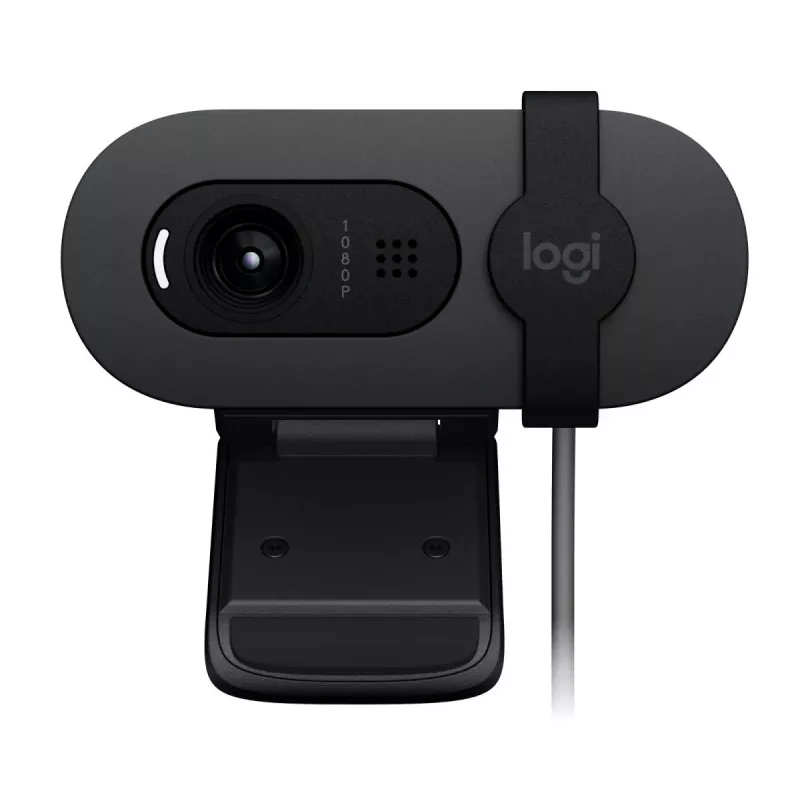 LOGITECH Brio 100 webcam Full HD graphite