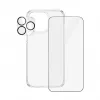 PanzerGlass ® bundle 3-in-1 iPhone 15 Pro Max, Apple, Apple - iPhone 15 Pro Max, applicazione a secco, antiurto, trasparente, 1 pezzo