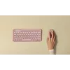 LOGITECH Pebble 2 M350s Mouse ottico wireless rosa