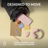 LOGITECH Pebble 2 M350s Mouse ottico wireless rosa