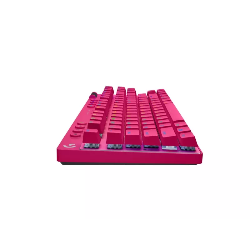 LOGITECH G Pro X TKL Lightspeed Tastiera da gaming - Bluetooth - rosa US International tattile