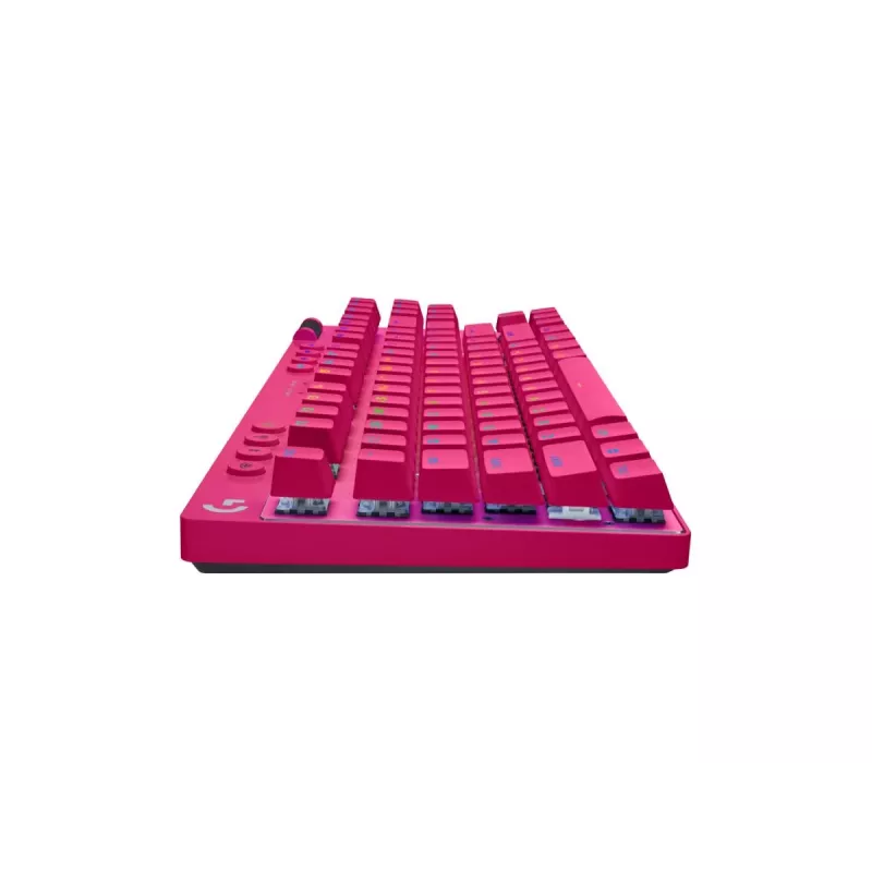 LOGITECH G Pro X TKL Lightspeed Tastiera da gaming - Bluetooth - rosa US International tattile