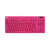 LOGITECH G Pro X TKL Lightspeed Tastiera da gaming - Bluetooth - rosa US International tattile