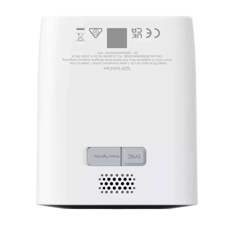 Telecamera di videosorveglianza IP Eufy SoloCam S220 Cube per interni ed esterni