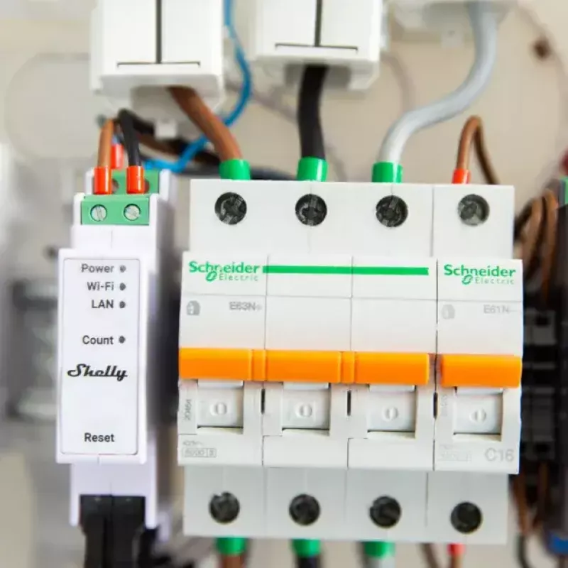 Misuratore di consumo energetico Shelly Pro 3EM AC 120 A 50-60 Hz