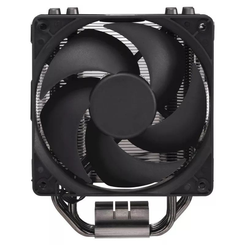 Cooler Master Hyper 212 Black RR-S4KK-25SN-R1 dissipatore ad aria per CPU, ventola da 120 mm, 4 heat pipe, AM4/AM5/LGA1700, nero