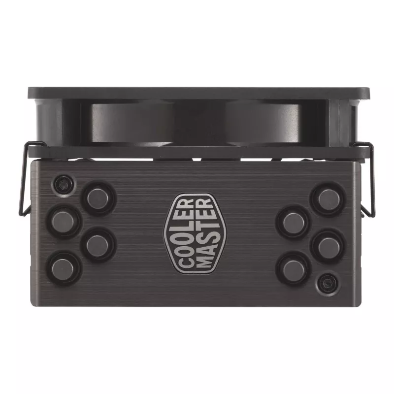 Cooler Master Hyper 212 Black RR-S4KK-25SN-R1 dissipatore ad aria per CPU, ventola da 120 mm, 4 heat pipe, AM4/AM5/LGA1700, nero