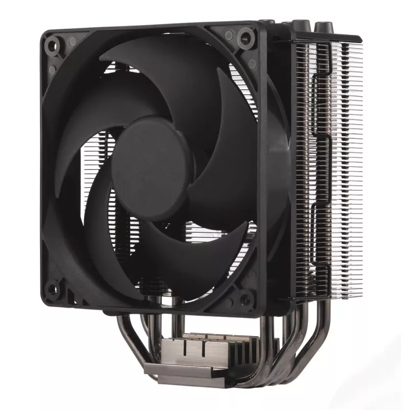 Cooler Master Hyper 212 Black RR-S4KK-25SN-R1 dissipatore ad aria per CPU, ventola da 120 mm, 4 heat pipe, AM4/AM5/LGA1700, nero