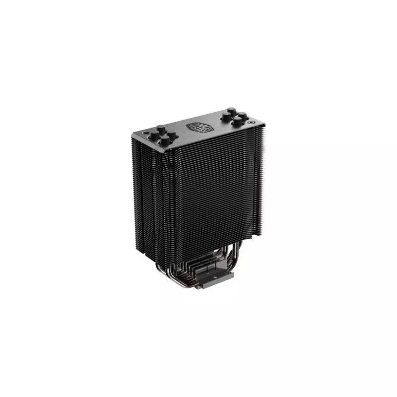 Cooler Master Hyper 212 Black RR-S4KK-25SN-R1 dissipatore ad aria per CPU, ventola da 120 mm, 4 heat pipe, AM4/AM5/LGA1700, nero