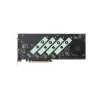 ASUS Hyper M.2 x16 Gen5 Card Adattatore PCIe 5.0 M.2 con raffreddamento attivo