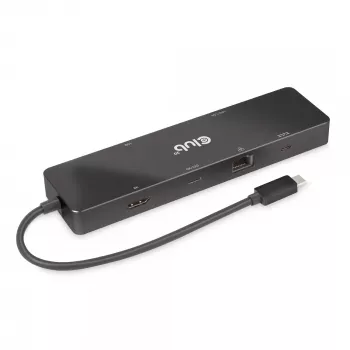 CLUB3D USB3.2 Gen2 Type-C, dock portatile 6-in-1 dual-display con video USB Type-C 4K60Hz