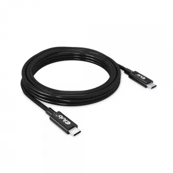CLUB3D cavo USB4 Gen3x2 Type-C bidirezionale 8K60Hz o 4K120Hz, dati 40Gbps, PD 240W(48V/5A) EPR M/M 3m / 9.84ft