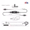 CLUB3D ripetitore HDMI attivo 4K60Hz F/F