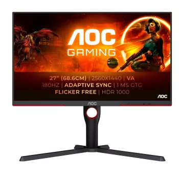 AOC G3 Q27G3XMN/BK monitor per computer 68,6 cm (27