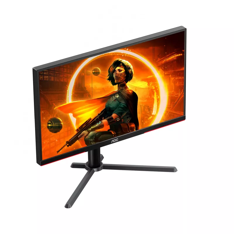 AOC G3 Q27G3XMN/BK monitor per computer 68,6 cm (27 inch) 2560 x 1440 pixel 2K Ultra HD LED nero, rosso