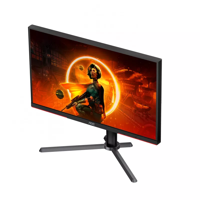 AOC G3 Q27G3XMN/BK monitor per computer 68,6 cm (27 inch) 2560 x 1440 pixel 2K Ultra HD LED nero, rosso