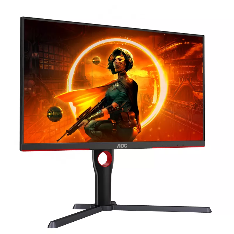 AOC G3 Q27G3XMN/BK monitor per computer 68,6 cm (27 inch) 2560 x 1440 pixel 2K Ultra HD LED nero, rosso