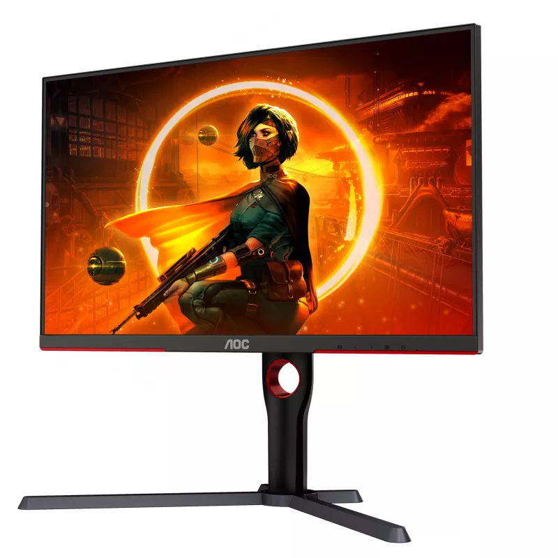 AOC G3 Q27G3XMN/BK monitor per computer 68,6 cm (27 inch) 2560 x 1440 pixel 2K Ultra HD LED nero, rosso
