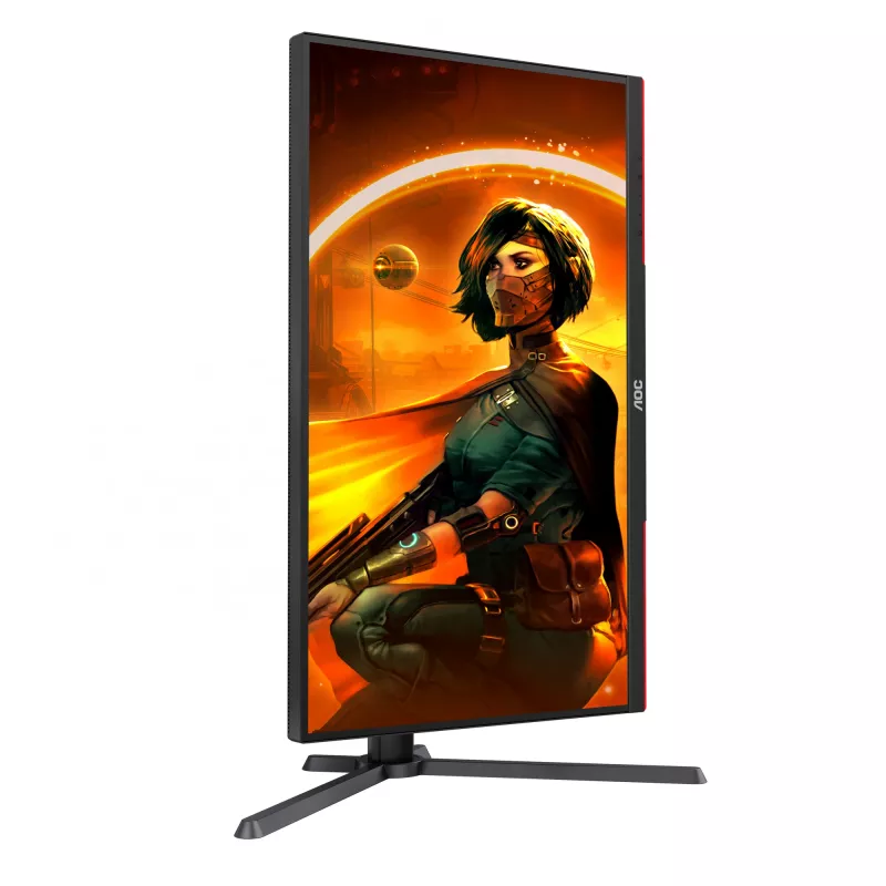 AOC G3 Q27G3XMN/BK monitor per computer 68,6 cm (27 inch) 2560 x 1440 pixel 2K Ultra HD LED nero, rosso