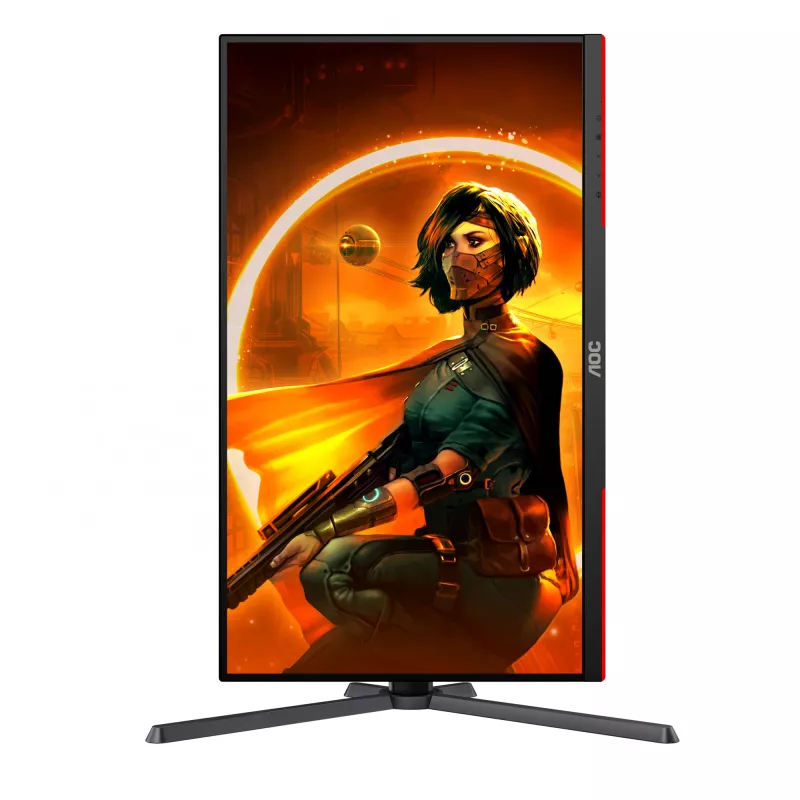 AOC G3 Q27G3XMN/BK monitor per computer 68,6 cm (27 inch) 2560 x 1440 pixel 2K Ultra HD LED nero, rosso