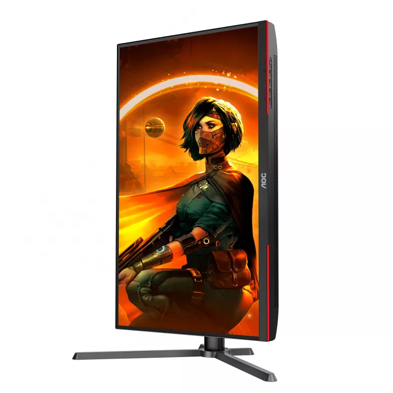 AOC G3 Q27G3XMN/BK monitor per computer 68,6 cm (27 inch) 2560 x 1440 pixel 2K Ultra HD LED nero, rosso