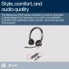 HP Poly Blackwire 3320 cuffie stereo USB-C certificate Microsoft Teams + adattatore USB-C/A