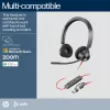 HP Poly Blackwire 3320 cuffie stereo USB-C certificate Microsoft Teams + adattatore USB-C/A