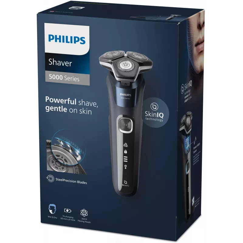 Philips SHAVER Series 5000 S5885/25 rasoio bagnato e asciutto
