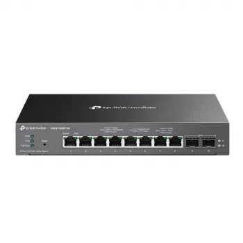 TP-Link Omada switch smart 8 porte 2.5GBASE-T e 2 porte 10GE SFP+ con 8 porte PoE+