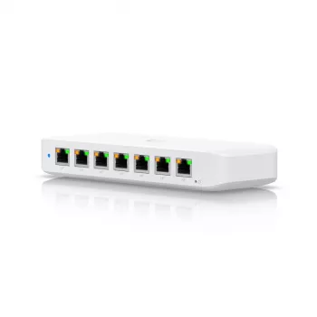 UBIQUITI NETWORKS UniFi Switch USW-Ultra-60W 8 porte GbE PoE+ alimentato da ingresso GbE++ 60W