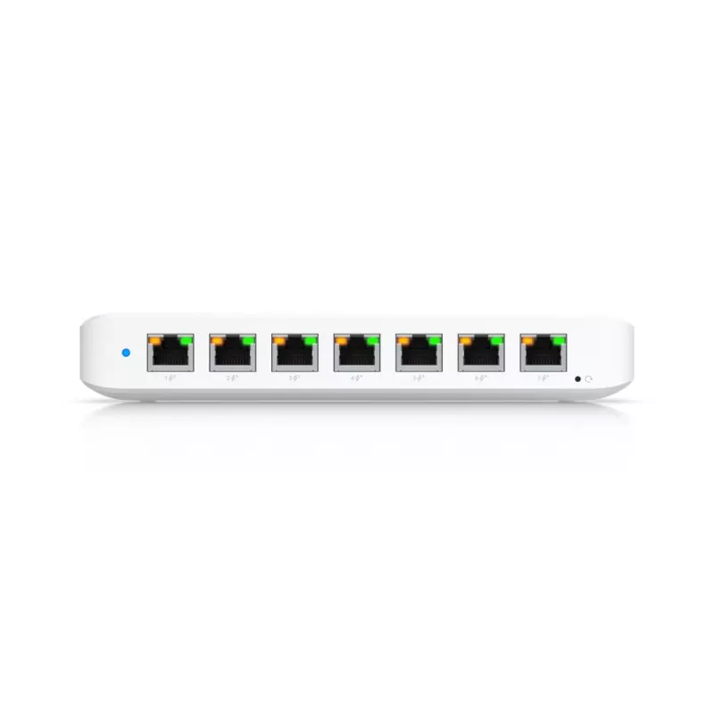 UBIQUITI NETWORKS UniFi Switch USW-Ultra-60W 8 porte GbE PoE+ alimentato da ingresso GbE++ 60W