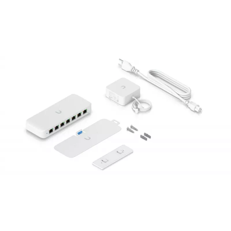 UBIQUITI NETWORKS UniFi Switch USW-Ultra-60W 8 porte GbE PoE+ alimentato da ingresso GbE++ 60W