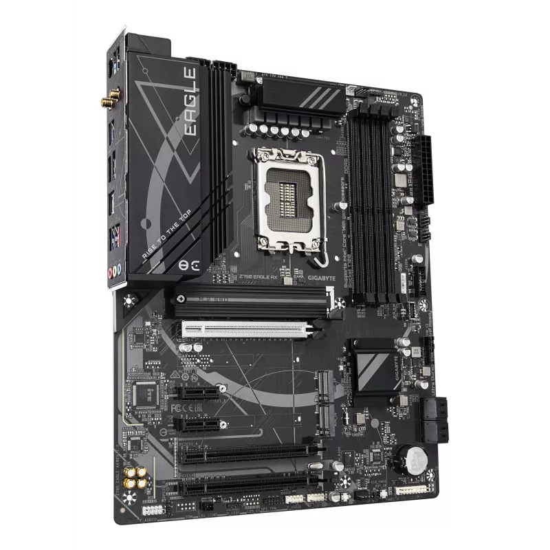Scheda madre GIGABYTE Z790 EAGLE AX — Intel LGA1700 ATX, Z790, DDR5, 4x DIMM, Wi‑Fi 6E, LAN 2.5Gb